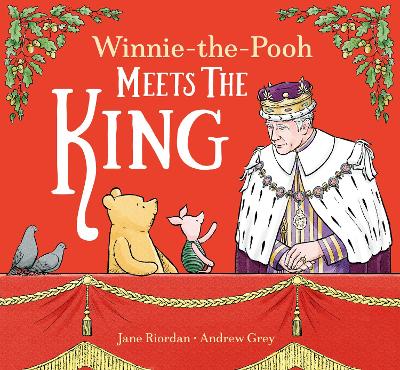 Book cover for Winnie-the-Pooh Meets the King