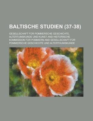 Book cover for Baltische Studien (37-38)