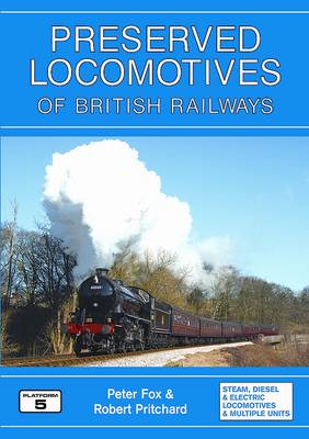 Book cover for Preserved Locomotives of British Railways