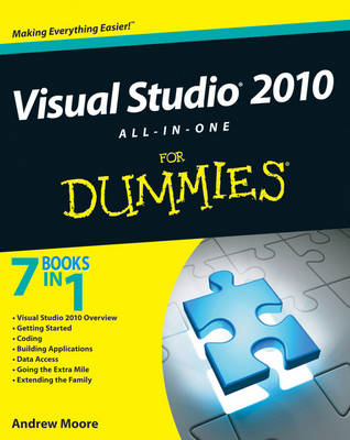Book cover for Visual Studio 2010 All–in–One For Dummies
