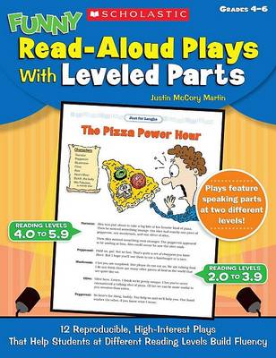 Book cover for Funny Read-Aloud Plays with Leveled Parts, Grades 4-6