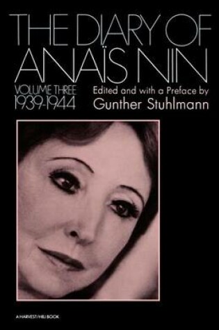 Cover of Diary of Anais Nin Volume 3 1939-1944