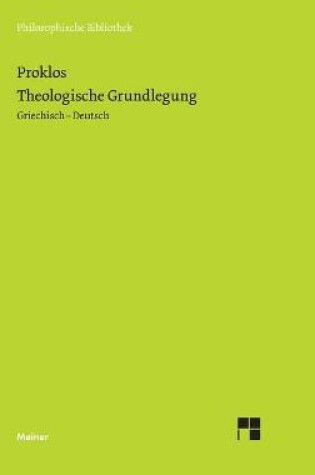 Cover of Theologische Grundlegung