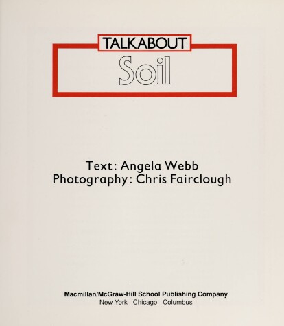 Book cover for Science 1993 -Grade One -Soil