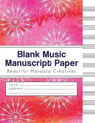 Book cover for Blank Music Manuscript Paper