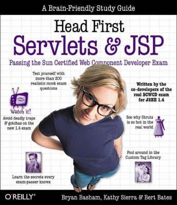 Book cover for Head First Servlets and JSP