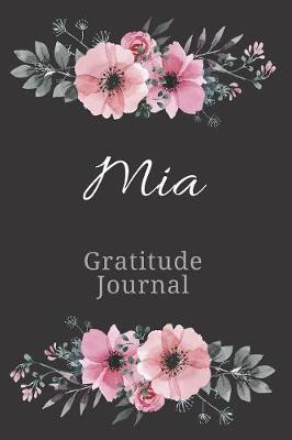 Book cover for Mia Gratitude Journal