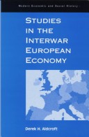 Cover of Studies in the Interwar European Economy