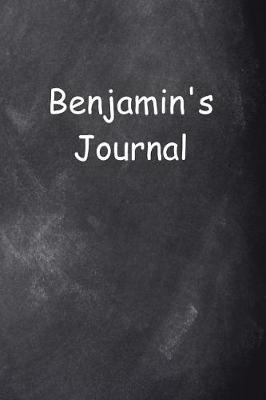 Cover of Benjamin Personalized Name Journal Custom Name Gift Idea Benjamin