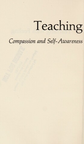 Book cover for Teaching with Feeling