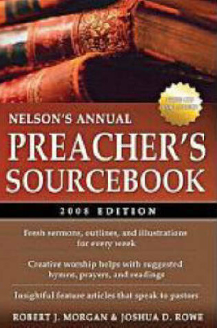 Cover of Nelson's Annual Preacher's Sourcebook with CD-Rom