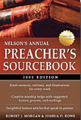 Book cover for Nelson's Annual Preacher's Sourcebook with CD-Rom