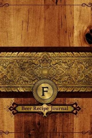Cover of F Beer Recipe Journal