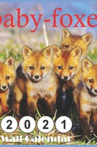 Cover of 2021 baby-foxes