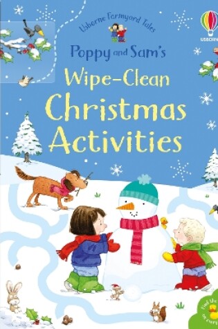 Cover of Poppy and Sam's Wipe-Clean Christmas Activities