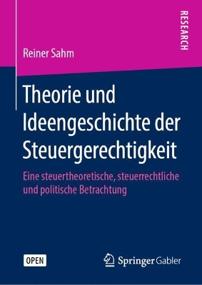 Book cover for Theorie und Ideengeschichte der Steuergerechtigkeit