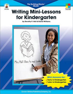 Book cover for Writing Mini-Lessons for Kindergarten