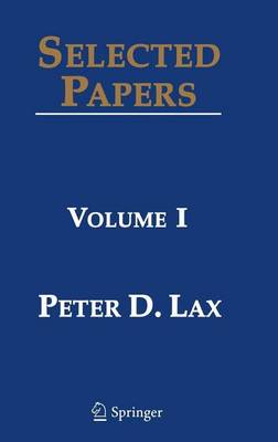 Book cover for Selected Papers, Volume I