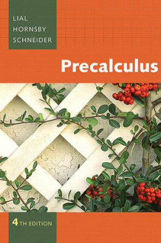 Cover of Precalculus Value Pack (Includes Digital Video Tutor & Mymathlab/Mystatlab Student Access Kit )