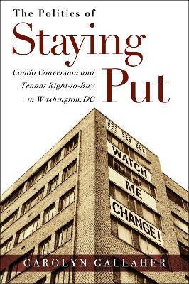 Book cover for The Politics of Staying Put