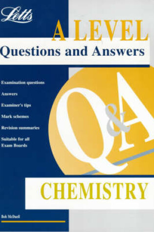 Cover of A-level Questions and Answers Chemistry