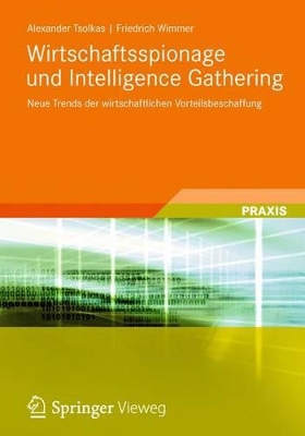 Book cover for Wirtschaftsspionage und Intelligence Gathering