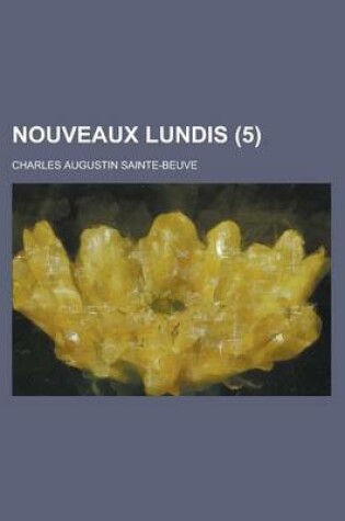 Cover of Nouveaux Lundis (5)