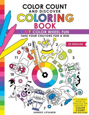 Book cover for Color Count and Discover Coloring Book