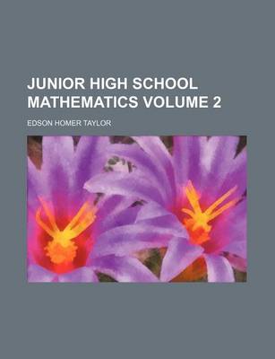 Book cover for Junior High School Mathematics Volume 2