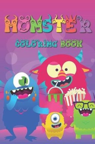 Cover of Monster Coloring Book