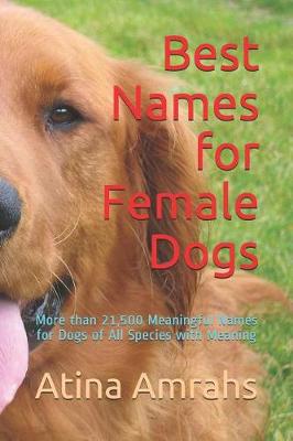 Book cover for Best Names for Female Dogs