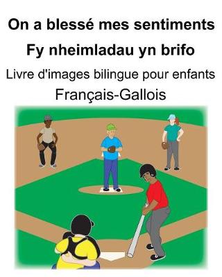 Book cover for Français-Gallois On a blessé mes sentiments/Fy nheimladau yn brifo Livre d'images bilingue pour enfants