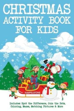 Cover of Christmas Activity Book for Kids