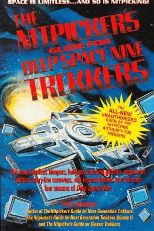 Book cover for Nitpickers Guide for "Deep Space Nine" Trekkers