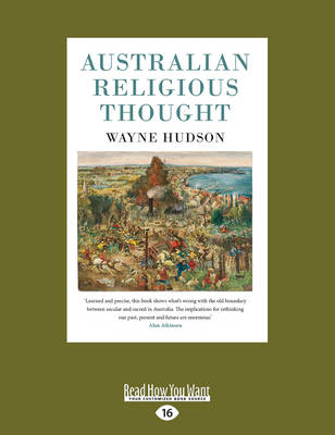 Book cover for Australian Religious Thought