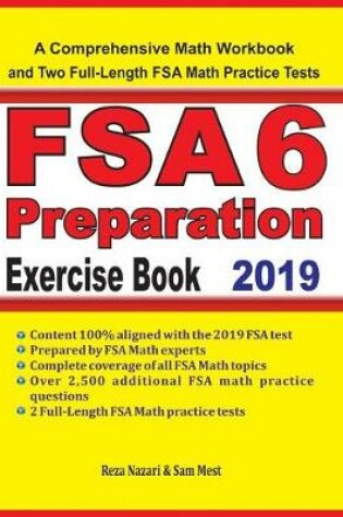 Cover of FSA 6 Math Preparation Exercise Book