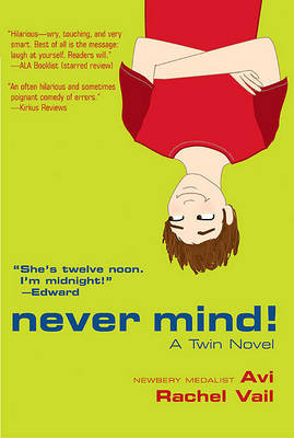 Book cover for Never Mind! a Twin Novel
