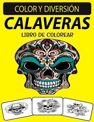 Book cover for Calaveras Libro de Colorear