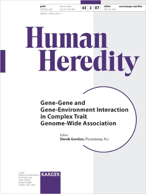 Cover of Gene-Gene and Gene-Environment Interaction in Complex Trait Genome Wide Association