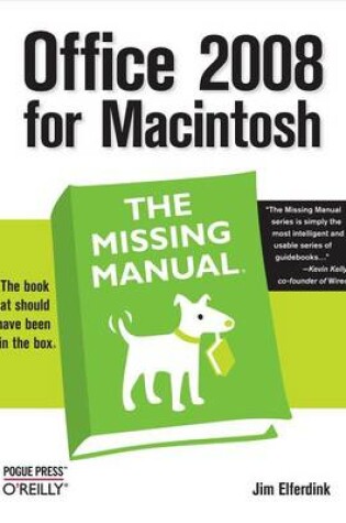 Cover of Office 2008 for Macintosh: The Missing Manual