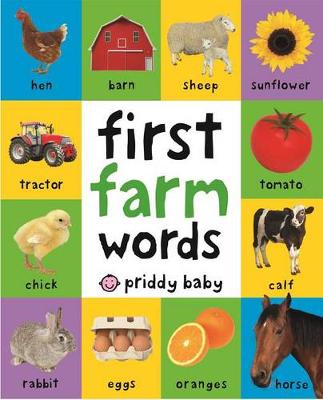 Book cover for First 100 Padded: First Farm Words