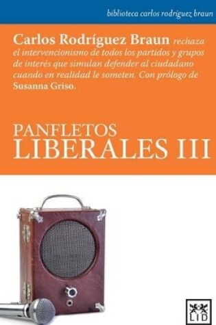 Cover of Panfletos Liberales III