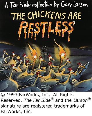 Book cover for The Chickens Are Restless