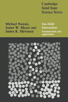 Book cover for Ion-Solid Interactions