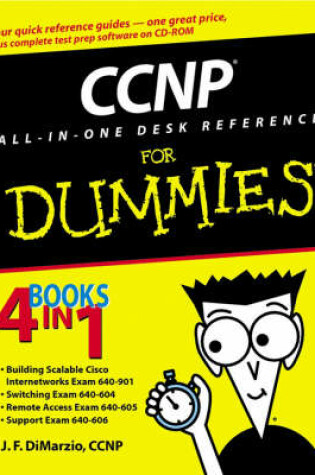 Cover of CCNP All-in-one Desk Reference for Dummies