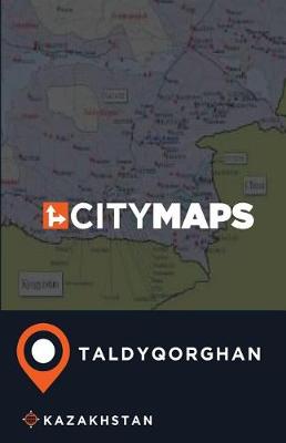 Book cover for City Maps Taldyqorghan Kazakhstan