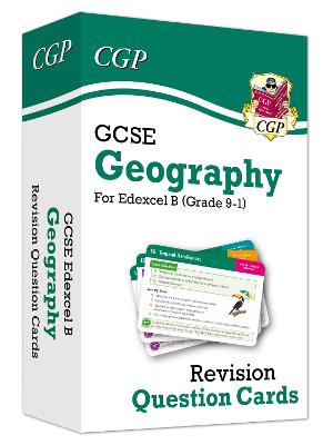 Book cover for GCSE Geography Edexcel B Revision Question Cards