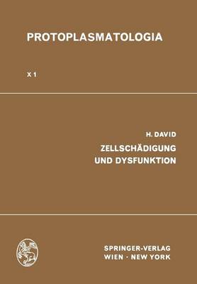 Cover of Zellschadigung Und Dysfunktion