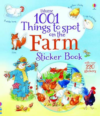 Book cover for 1001 Things to Spot on the Farm Sticker Book