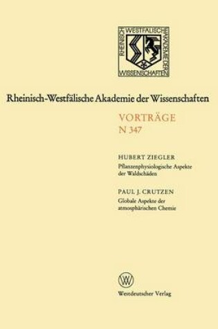 Cover of Rheinisch-Westfälische Akademie der Wissenschaften